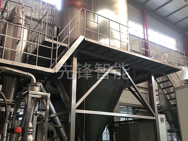 直徑4米帶氣掃及CIP噴霧干燥機（可滿足批量代工生產(chǎn)）