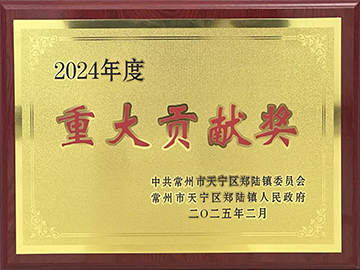 2024年重大貢獻(xiàn)獎(jiǎng)